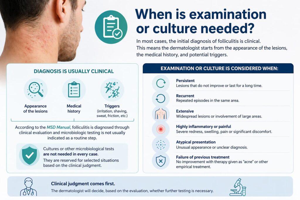 Πότε χρειάζεται εξέταση ή καλλιέργεια;